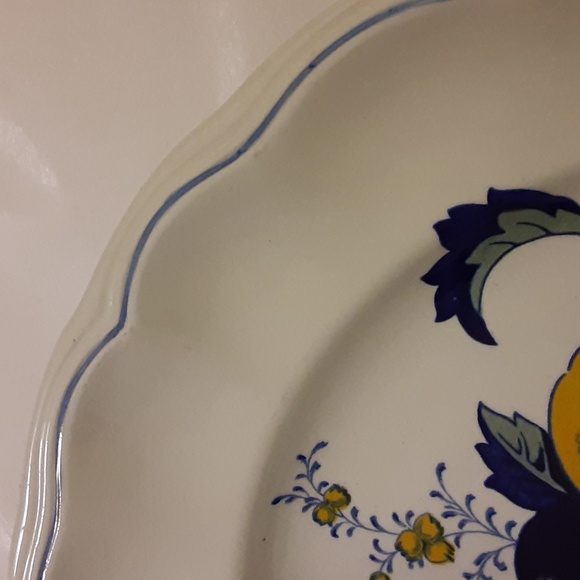 Spode Copeland 3274 Plate Design 1838 7.5" Yellow/Blue Bird/Fruit Brafferton - Picture 3 of 6